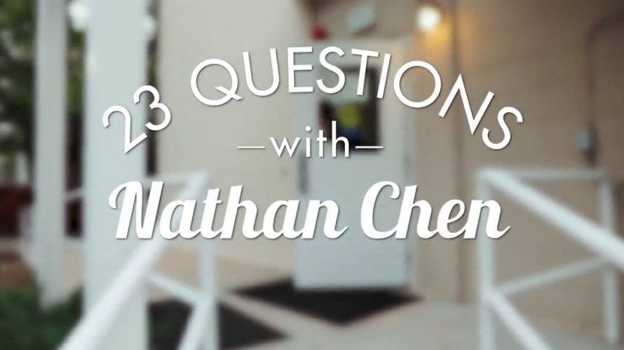 Weekly Nathan Vol.3　TBT ネイサンへの23の質問＆ネイサン・チェンの一日