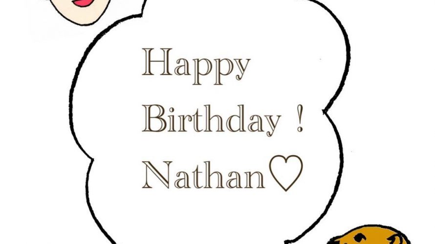 Happy Birthday Nathan♪20歳